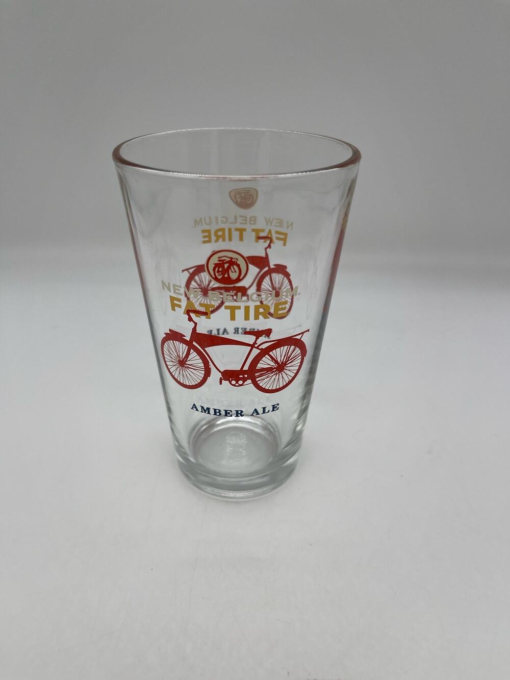 Fat Tire Amber Ale Pint Beer Glass